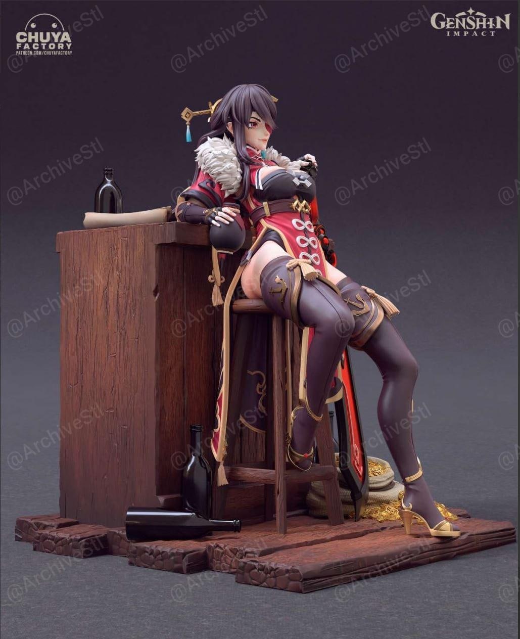 原神 北斗(Beidou) 3D打印图纸